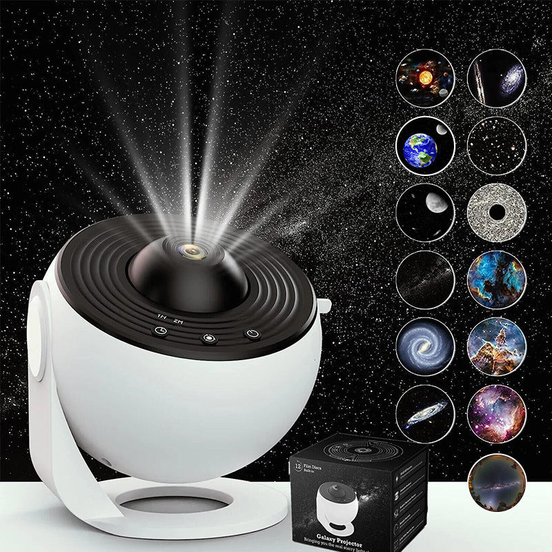 Galaxy Star Projector with Adjustable Focus