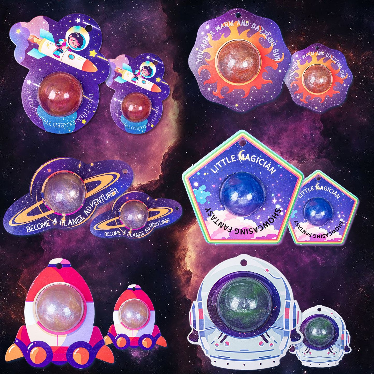 Galaxy Starry Slime Sensory Toys
