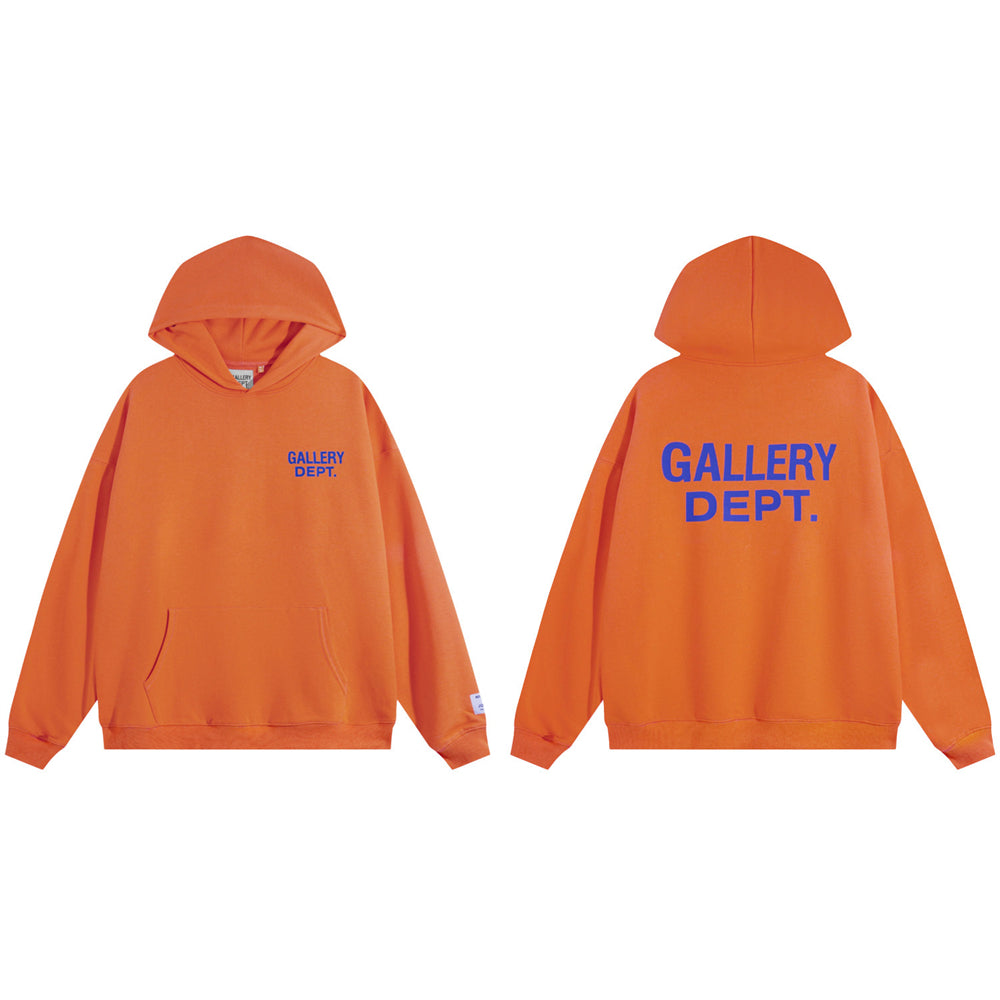 Gallery Dept Letter Print Casual Hoodie Sweatshirt