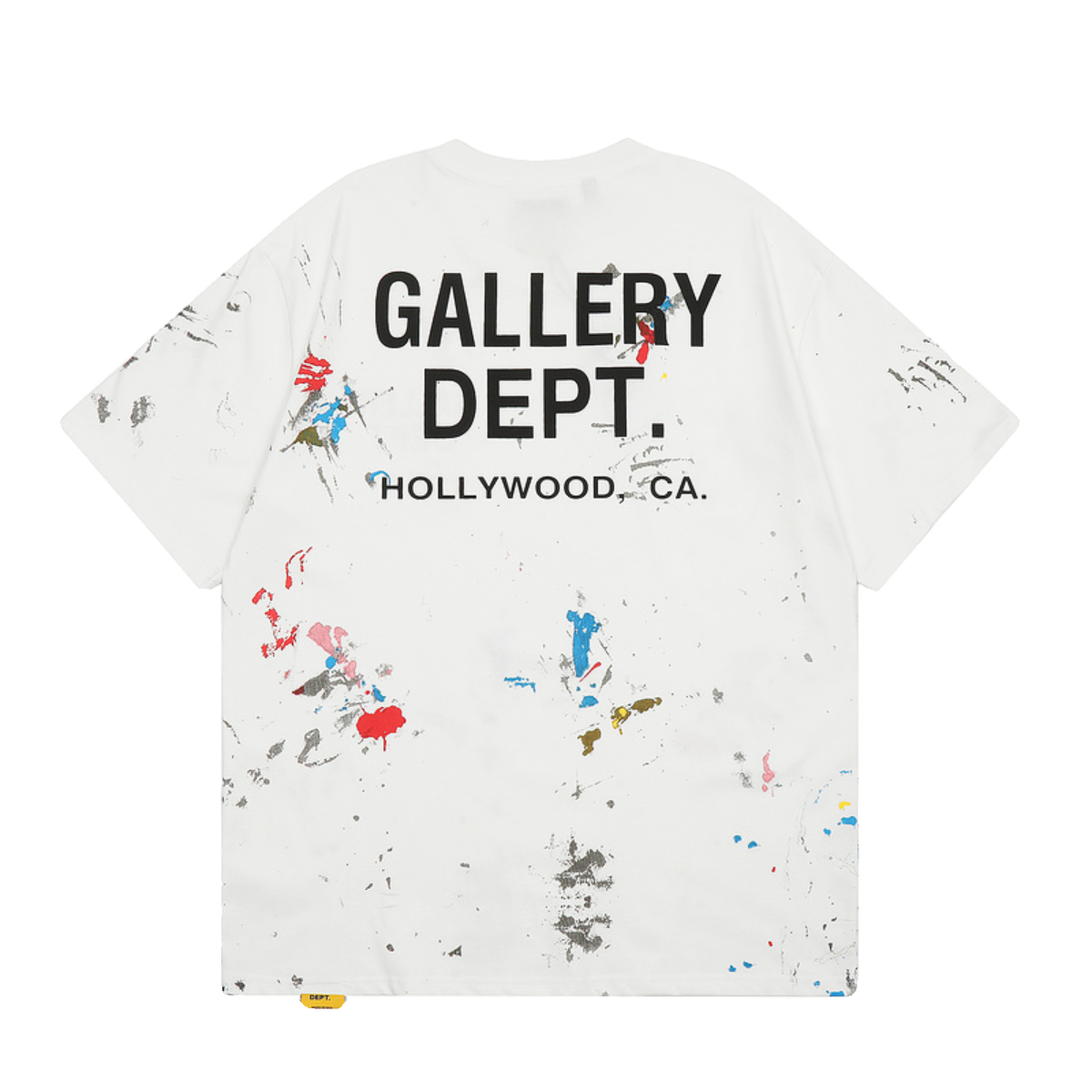 Gallery Dept Style Cotton Short Sleeve T-Shirt