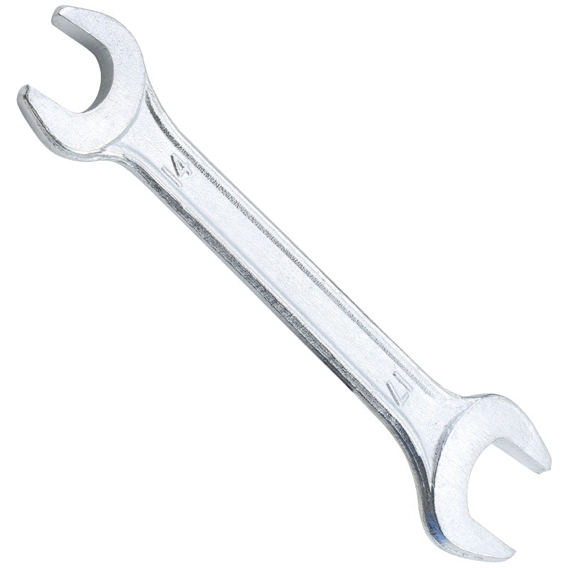 Galvanized double-ended open-end wrench