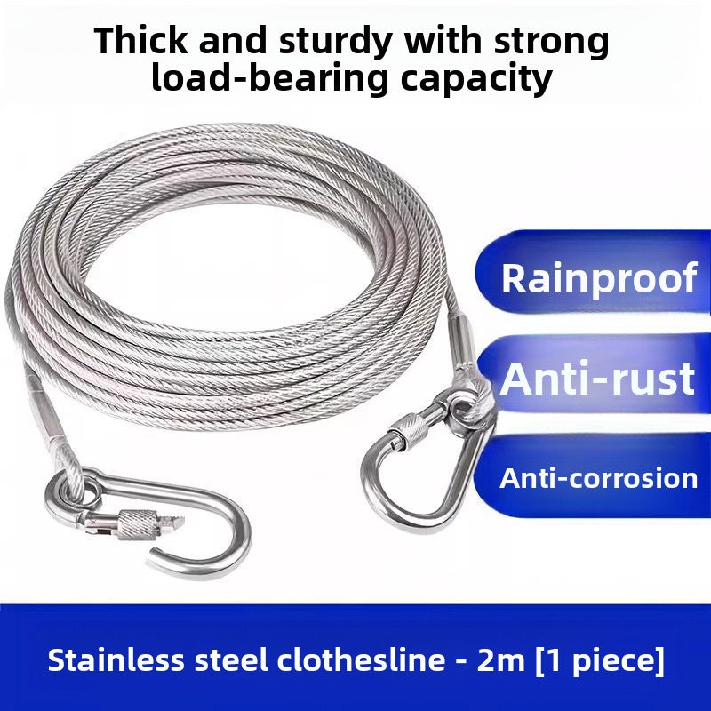 Galvanized Steel Clothesline Rope