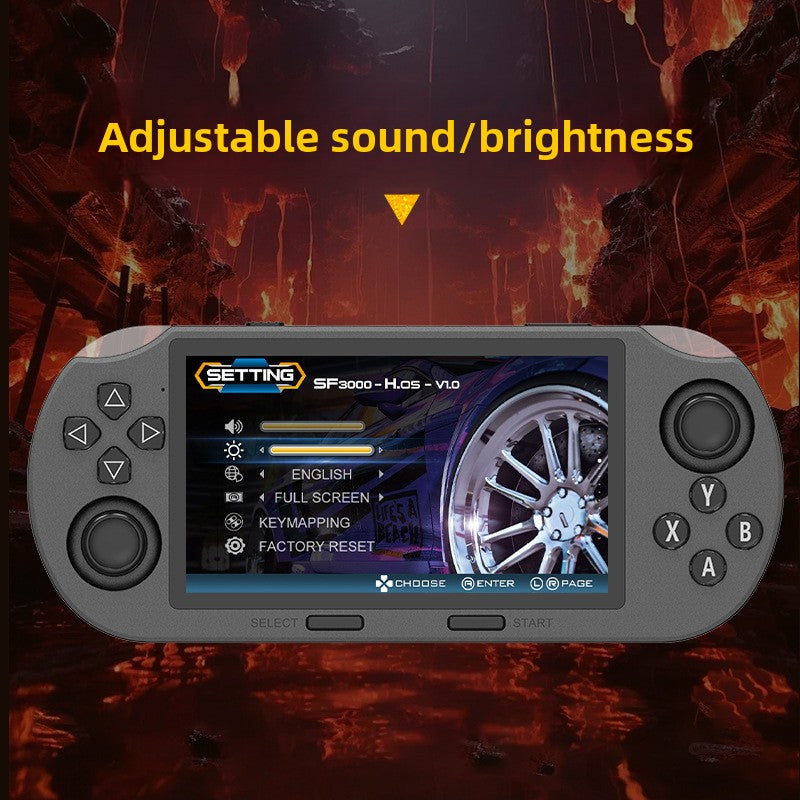 Game console handheld device