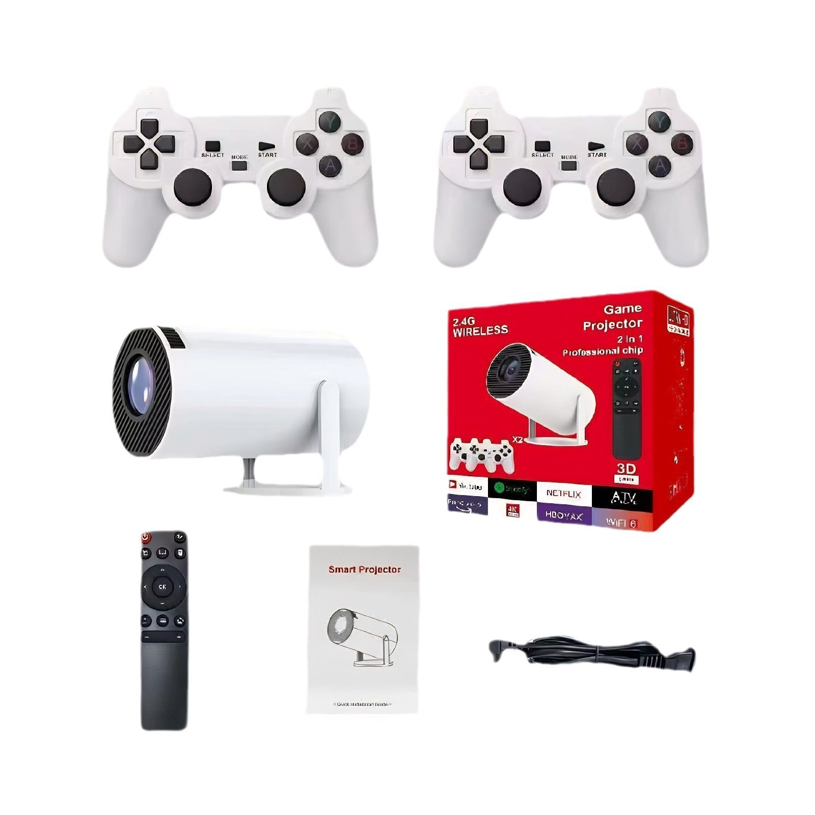 Game console projector