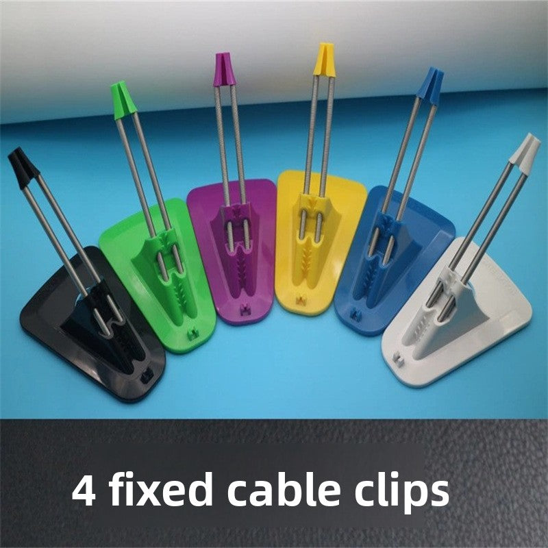 Game mouse cable holder