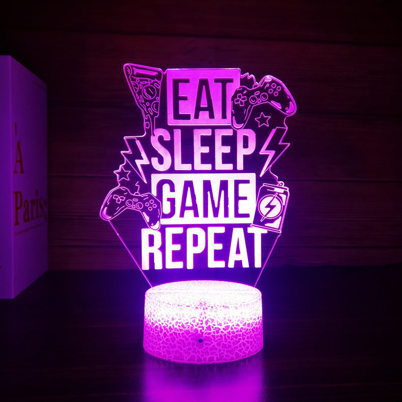 Gaming Controller LED Night Light