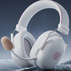 White Pink Wireless QuadMode 7.1