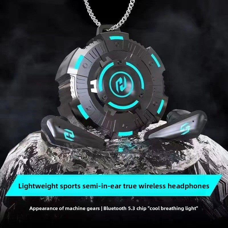 Gaming headset with mecha style