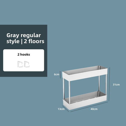 gap storage rack kitchen