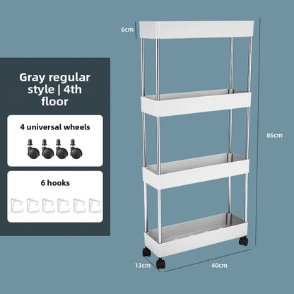 gap storage rack kitchen