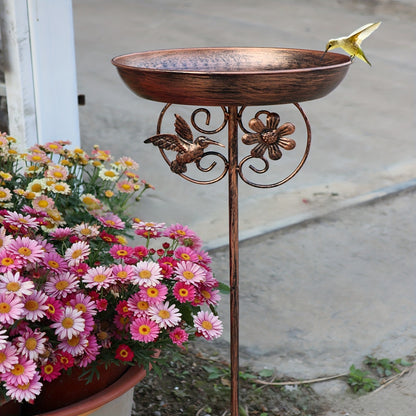 Garden Bird Feeder and Bath
