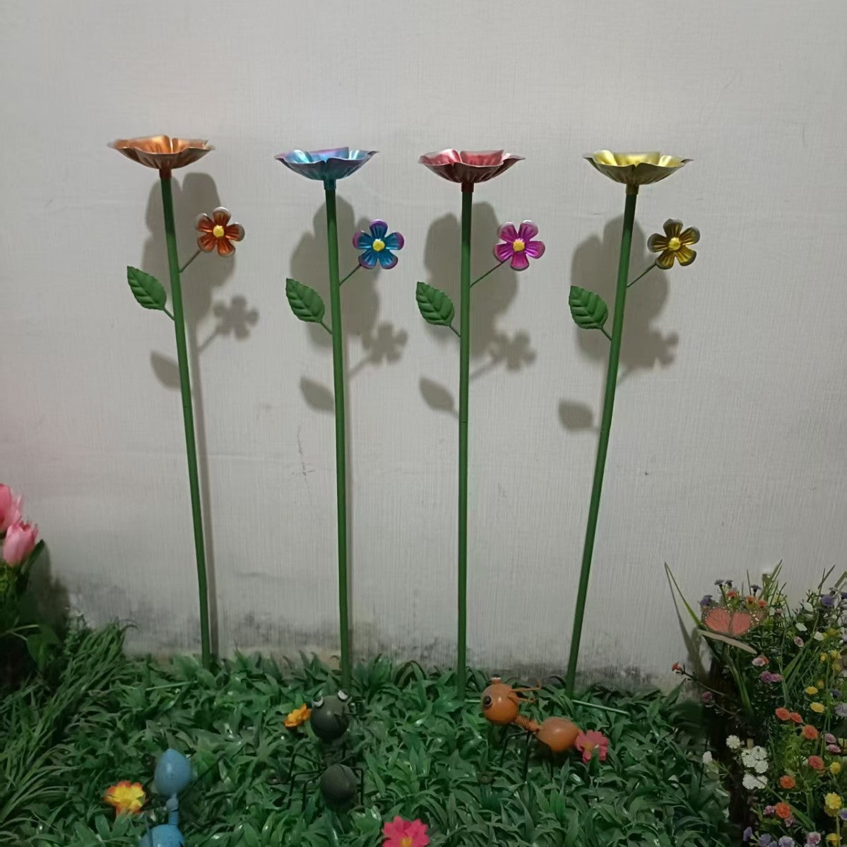 Garden Bird Water Feeder with Butterfly Design