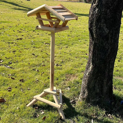 Garden floor-standing bird feeder