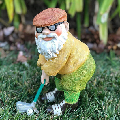 Garden Gnome Golf Decoration