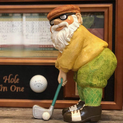 Garden Gnome Golf Decoration