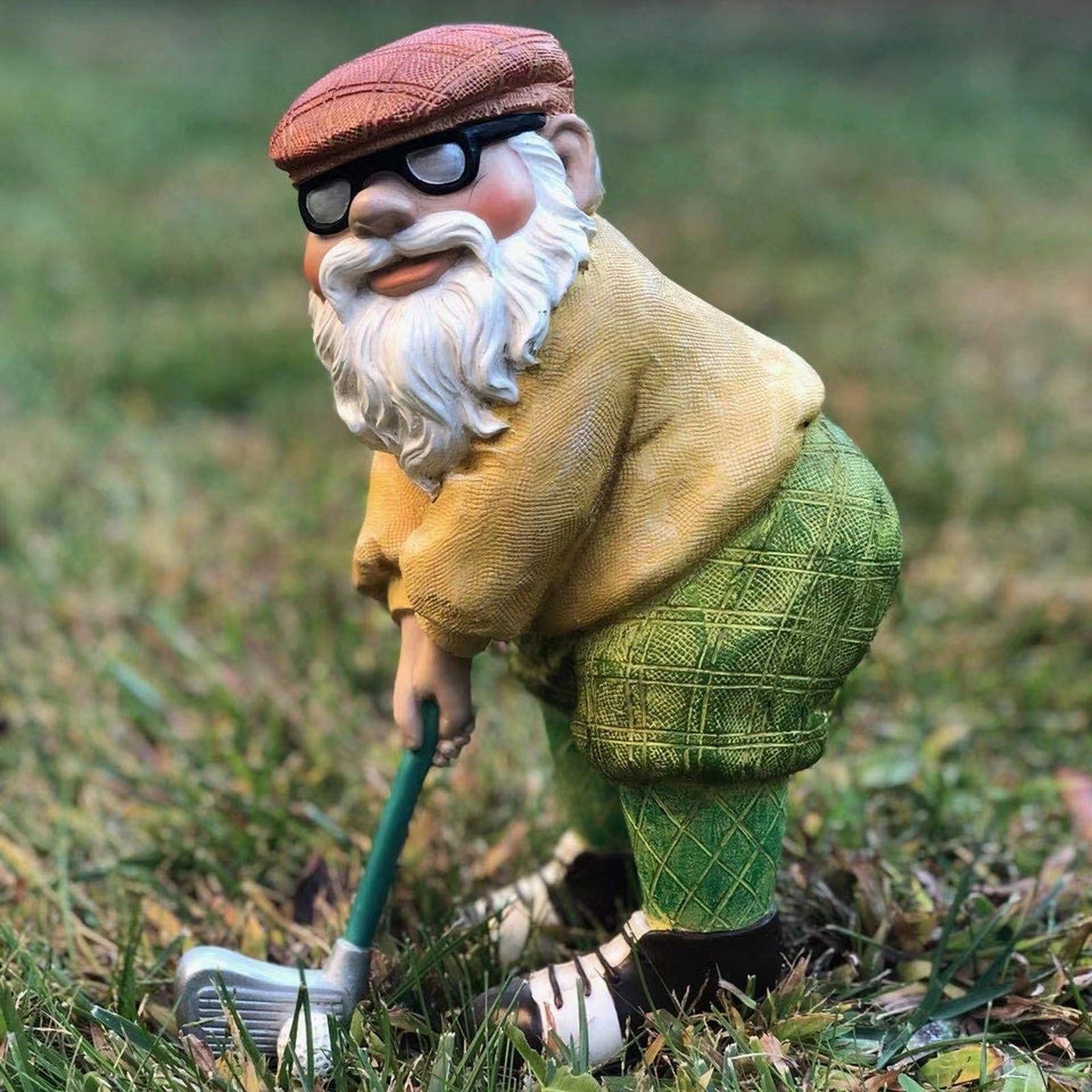 Garden Gnome Golf Decoration