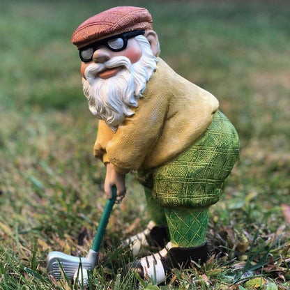 Garden Gnome Golf Decoration