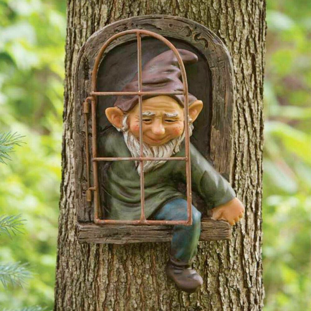 Garden Gnome Resin Statue Decorations