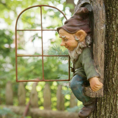 Garden Gnome Resin Statue Decorations