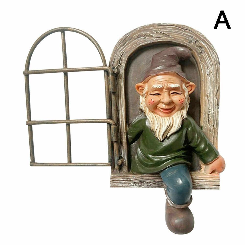 Garden Gnome Resin Statue Decorations