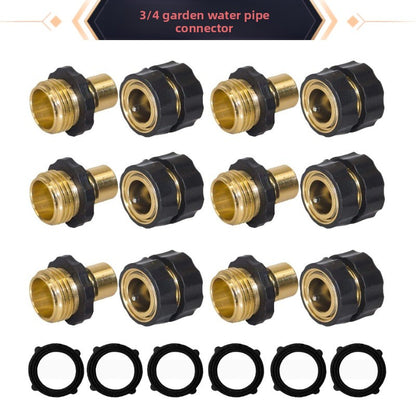 Garden Hose Quick Connector Aluminum Fitting