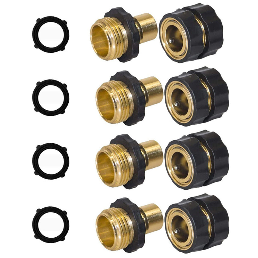 Garden Hose Quick Connector Aluminum Fitting