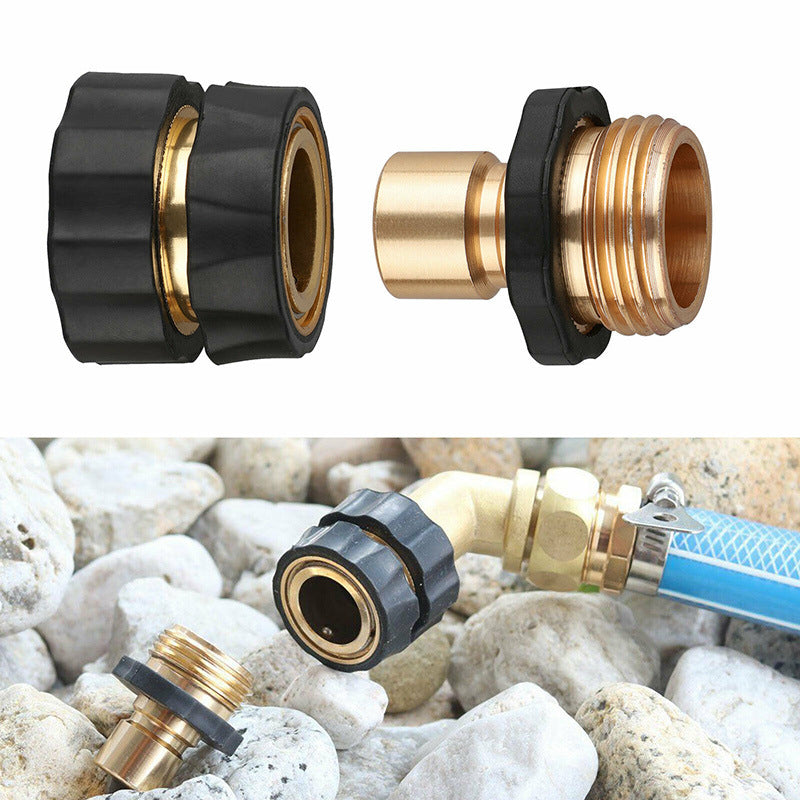 Garden Hose Quick Connector Aluminum Fitting