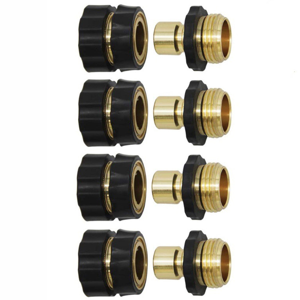 Garden Hose Quick Connector Aluminum Fitting