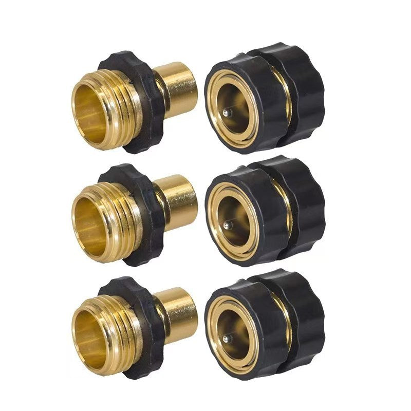Garden Hose Quick Connector Aluminum Fitting