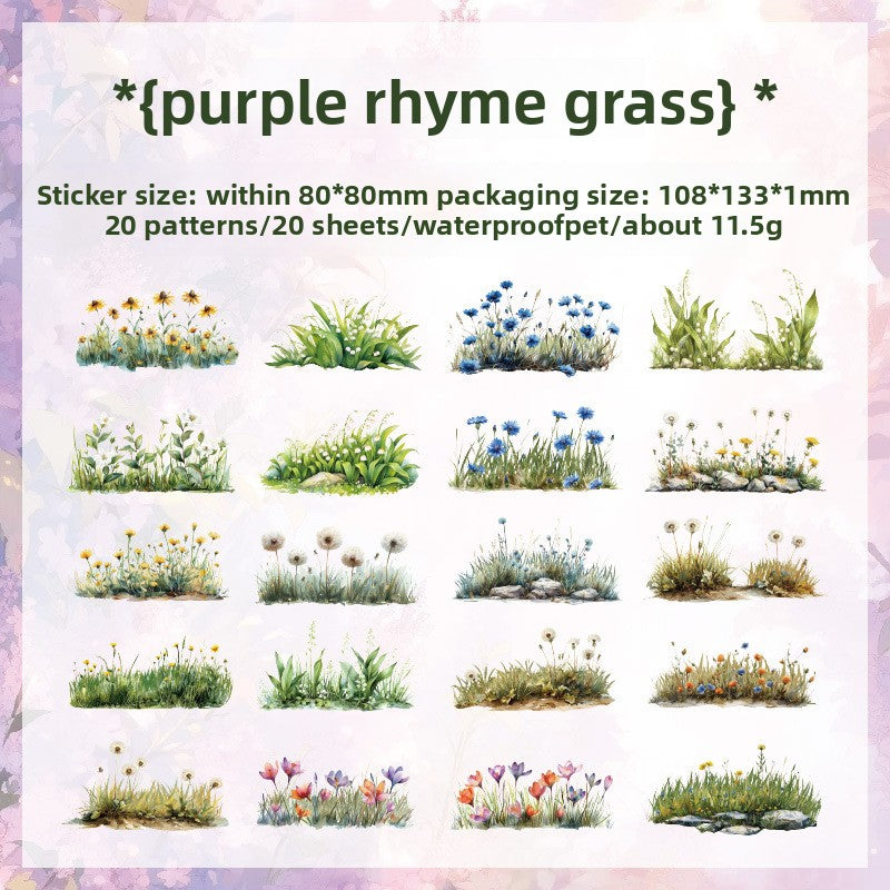 Garden Landscape Handbook Sticker