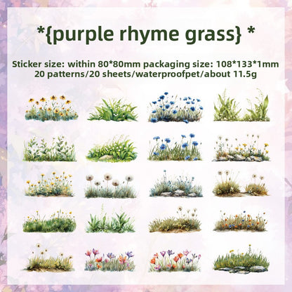 Garden Landscape Handbook Sticker