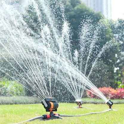 Garden Lawn Sprinkler Adjustable Wide Coverage 16-Hole Lawn