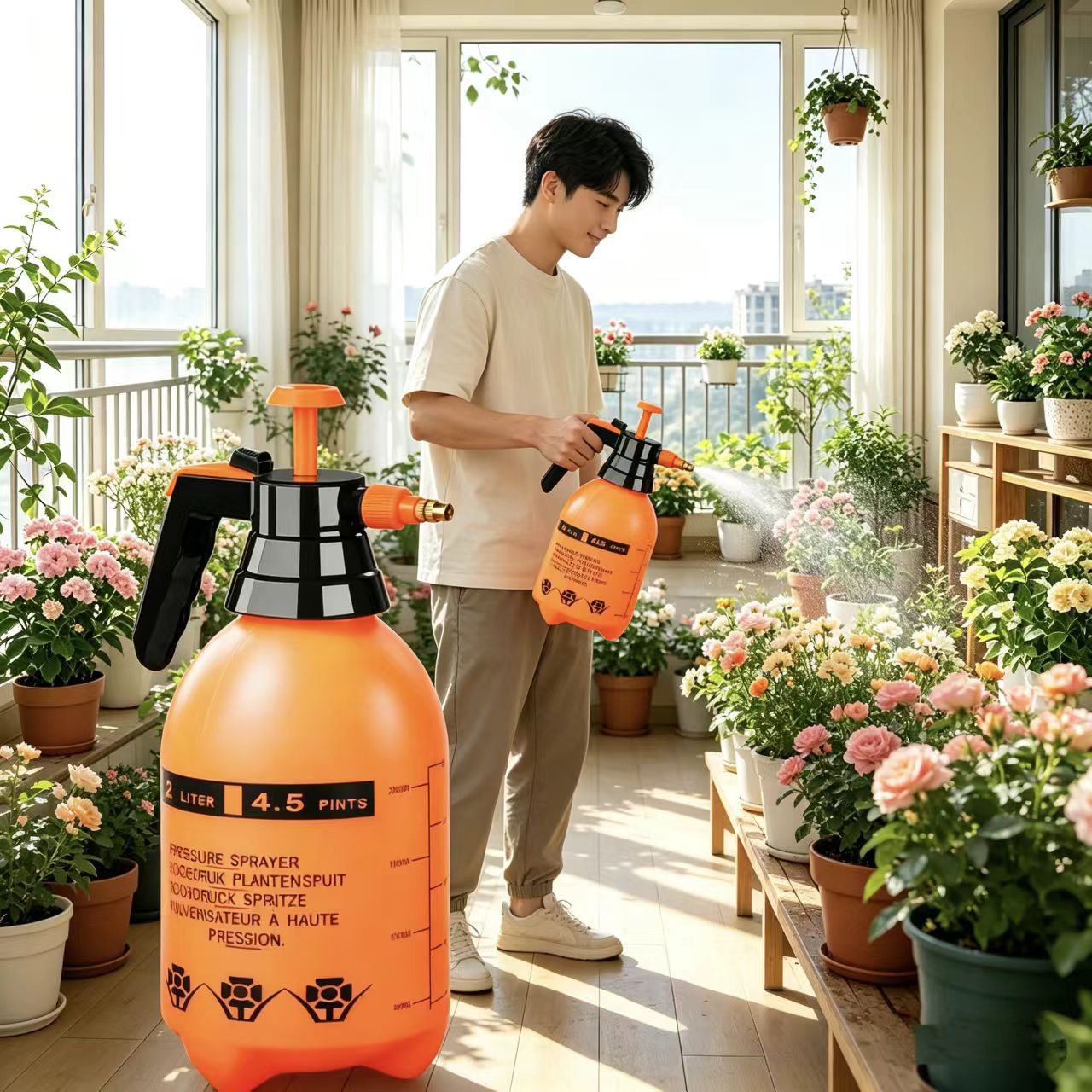 Garden Pressure Spray Bottle