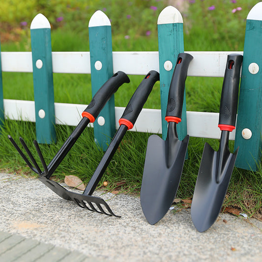Garden Shovel Rake Hoe Set