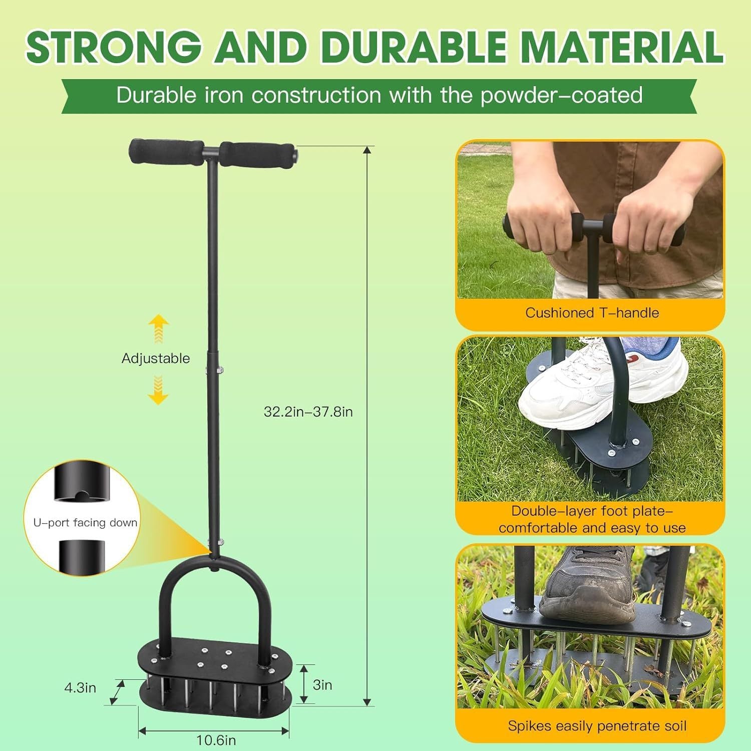 Garden soil cultivator