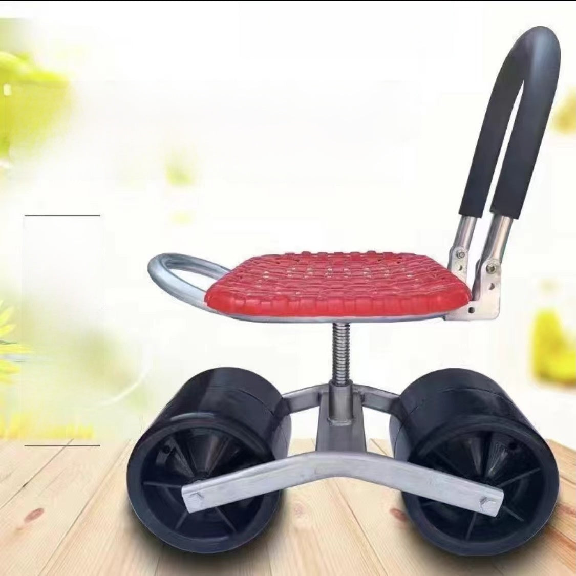 garden stool cart