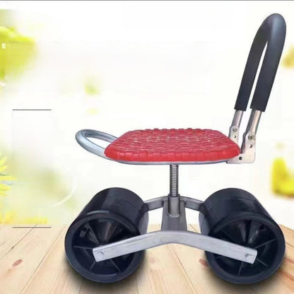 garden stool cart
