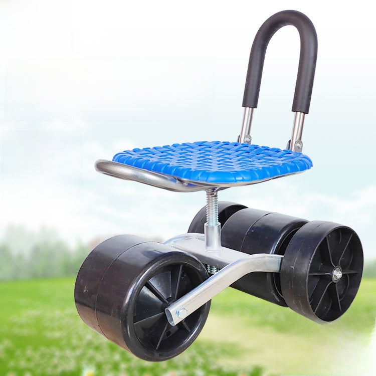 garden stool cart