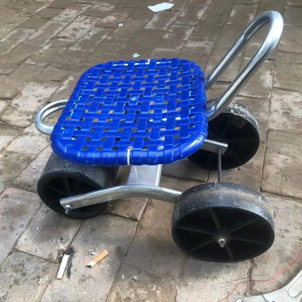 garden stool cart