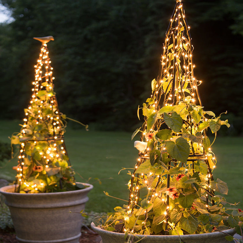 Garden string lights