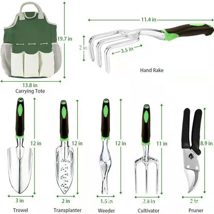 Garden Tool Set with Spray Kettles and Gloves