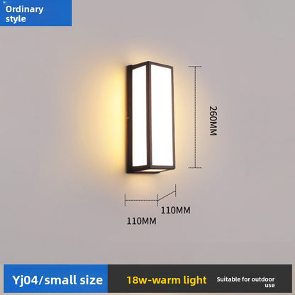 garden wall lamp