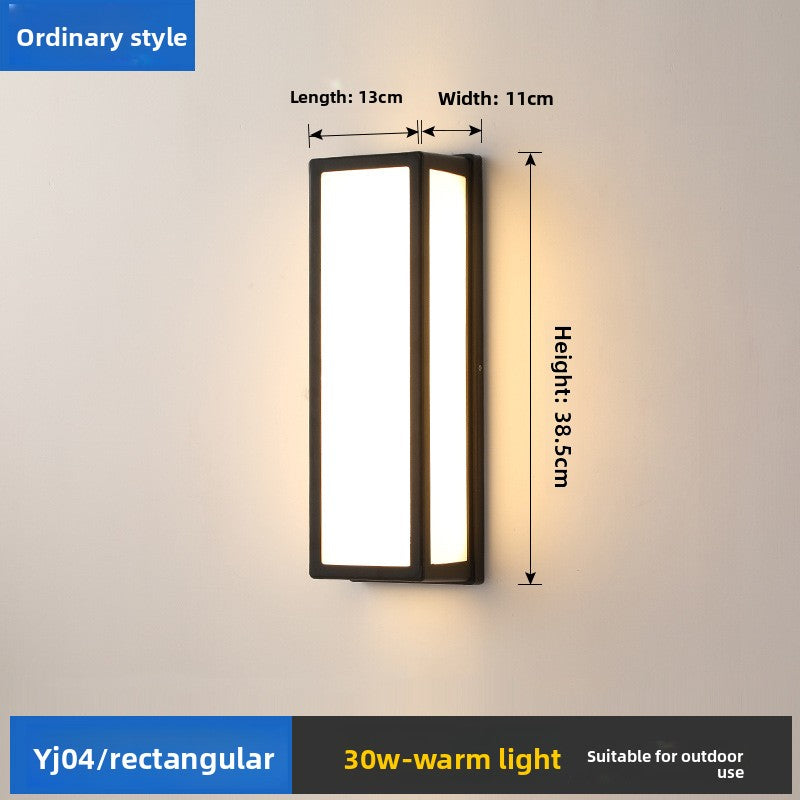 garden wall lamp