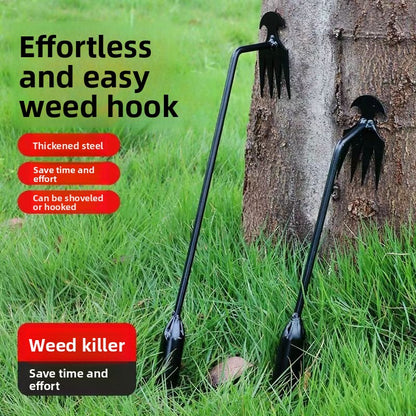 Garden Weeding Tool with Root Puller
