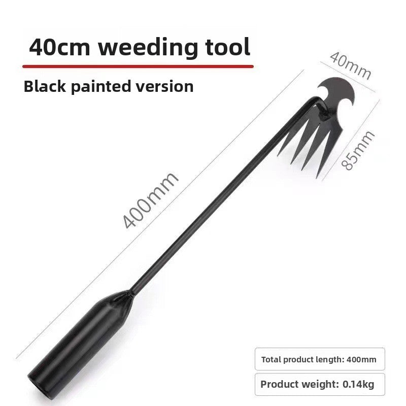 Garden Weeding Tool with Root Puller