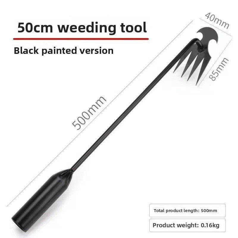 Garden Weeding Tool with Root Puller