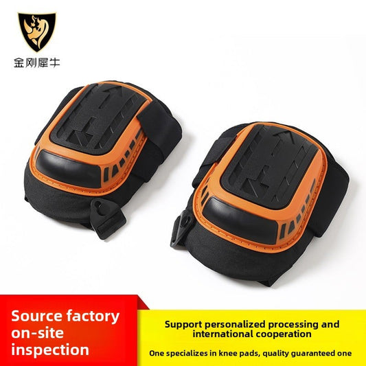 Garden work thickened silicone knee protection pad