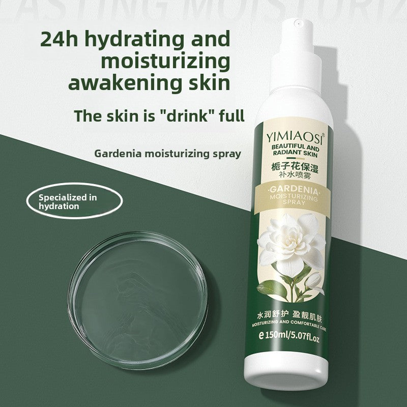 Gardenia flower hydrating spray