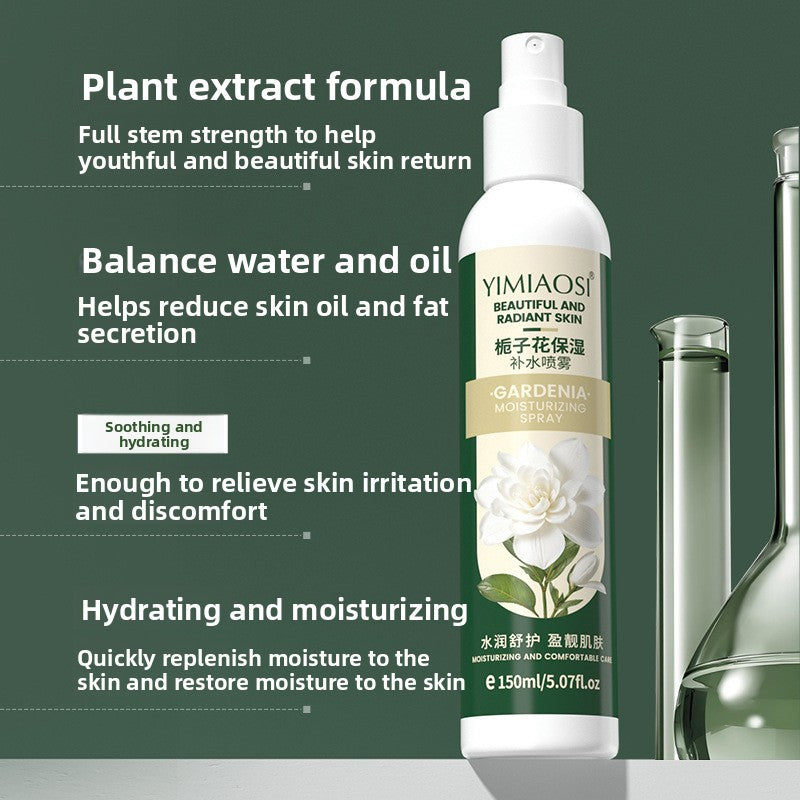 Gardenia flower hydrating spray