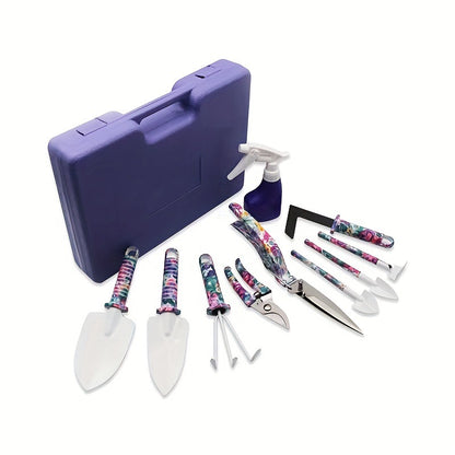 Gardening Tool Set with Shovel Pruner and Weeder
